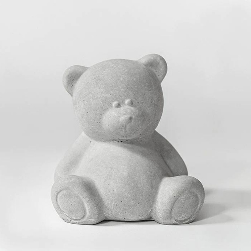 Concrete teddy bear online