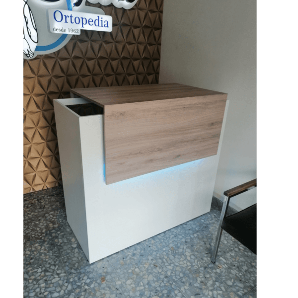 Minimalist Reception Workstations / Reception Desk Collection / Iluminated Reception Desk