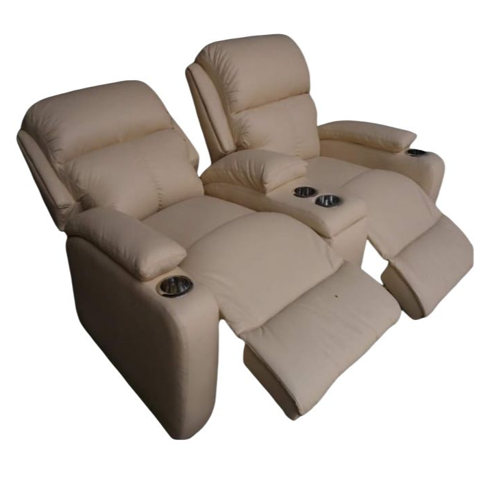 Comfort Armchair with Amenities Cup Holder Recliner Sofa Functional Lounge Sofa