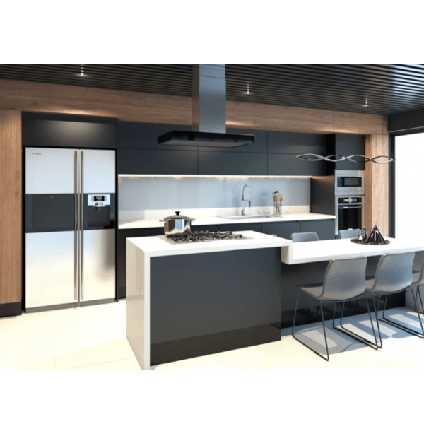 Modern Luxury Interior Kitchen Design, Bar Counter