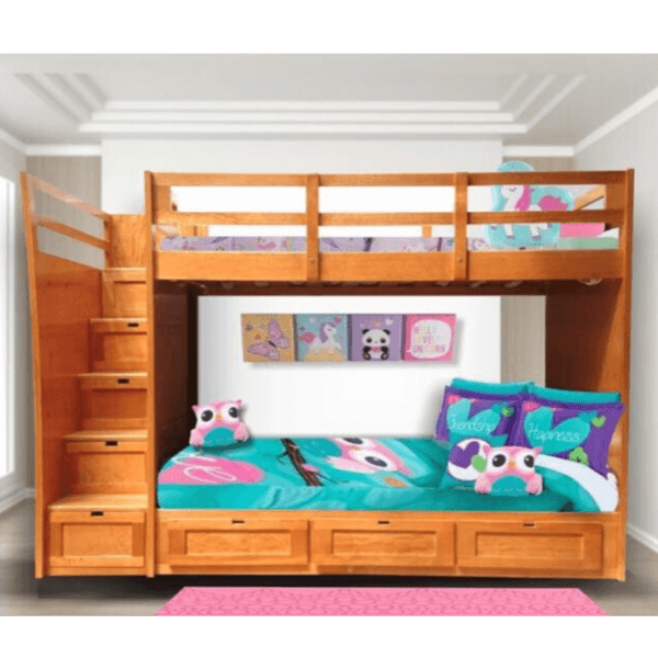 Single Nadia Bunk Bed /  Bunked Beds / Twin Over Twin Bed / Stacked Beds / Loft Bed