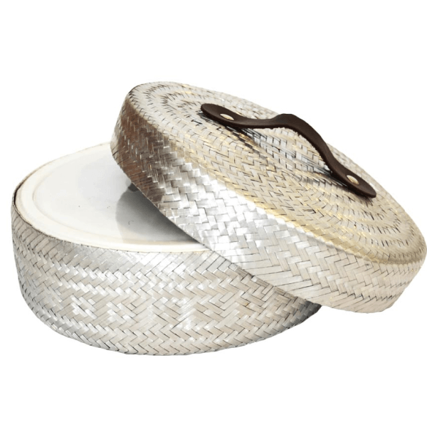 Insulated Tortilla Keeper / Tortilla Storage Container / Woven Tortilla Holder