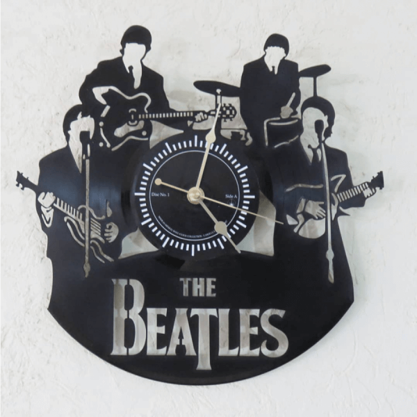 Custom Design Wall Clock Decor THE BEATLES