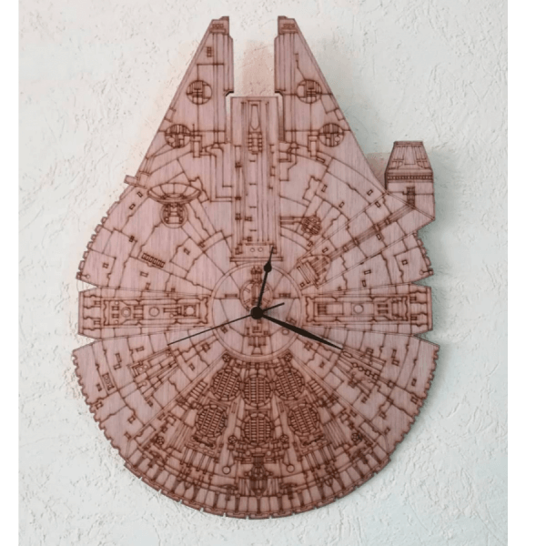 Custom Design Wall Clock Decor STAR WARS