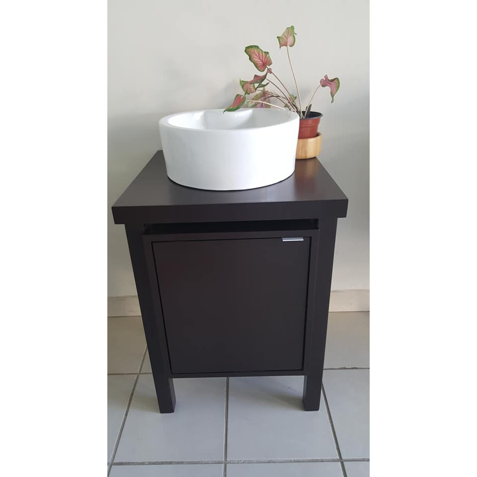 Small Black Side Wooden Washer Sink / Bathroom Cabinet / Vanity Cabinet