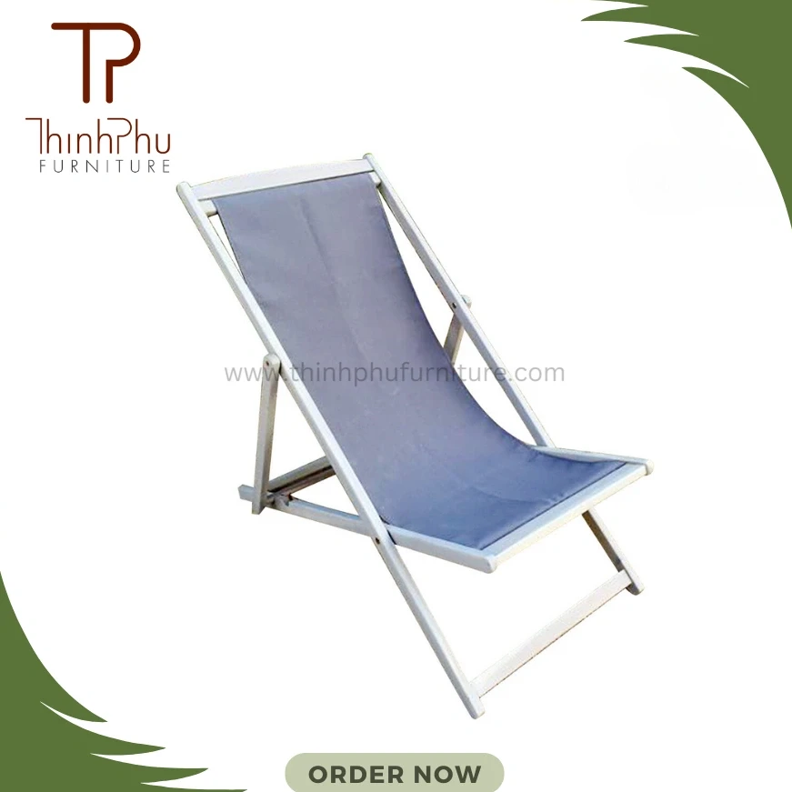 Top quality outdoor furniture plastic beach chair modern design lounge chair