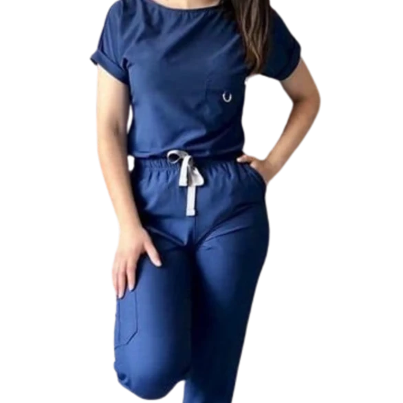 scrubs pajama set for women